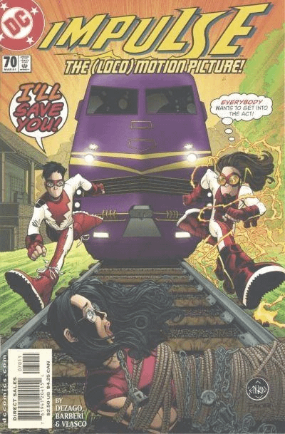 IMPULSE #67#70 - DC COMICS (2001)