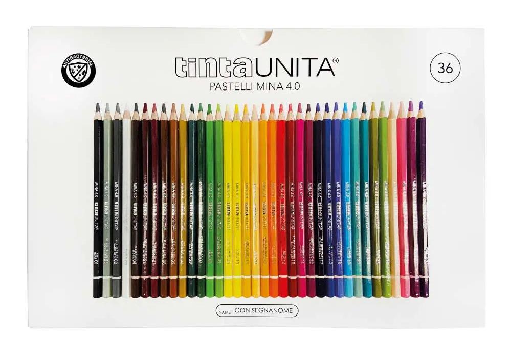 36 matite colorate TintaUnita
