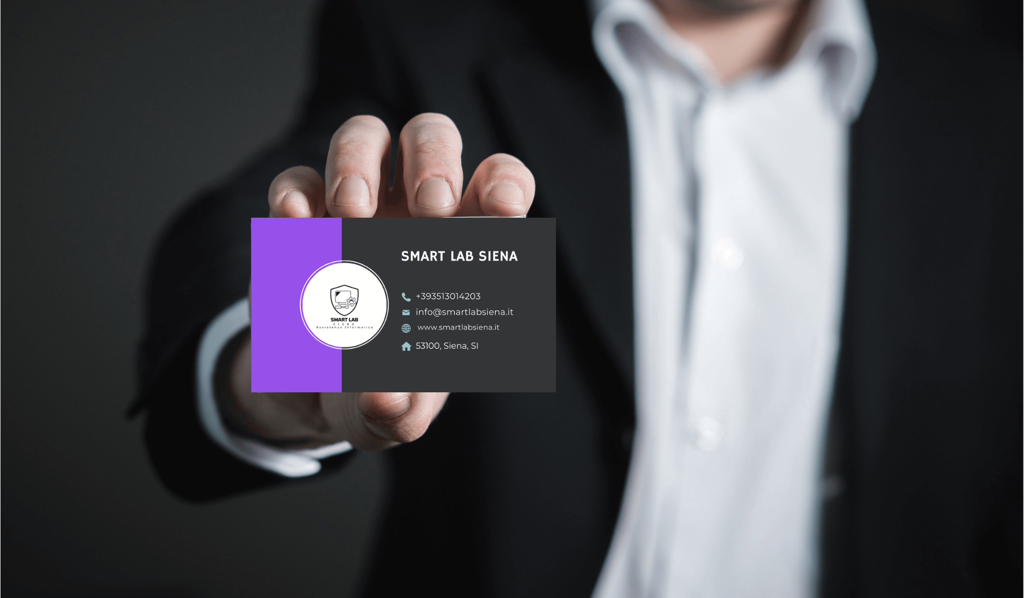 Business card NFC