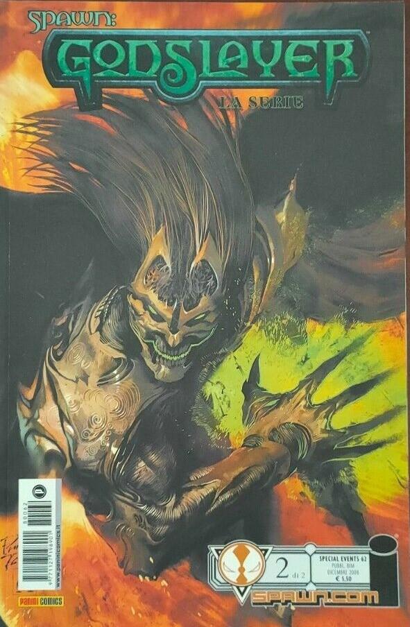 SPAWN: GODSLAYER #2 SPECIAL EVENTS #62 - PANINI COMICS (2008)