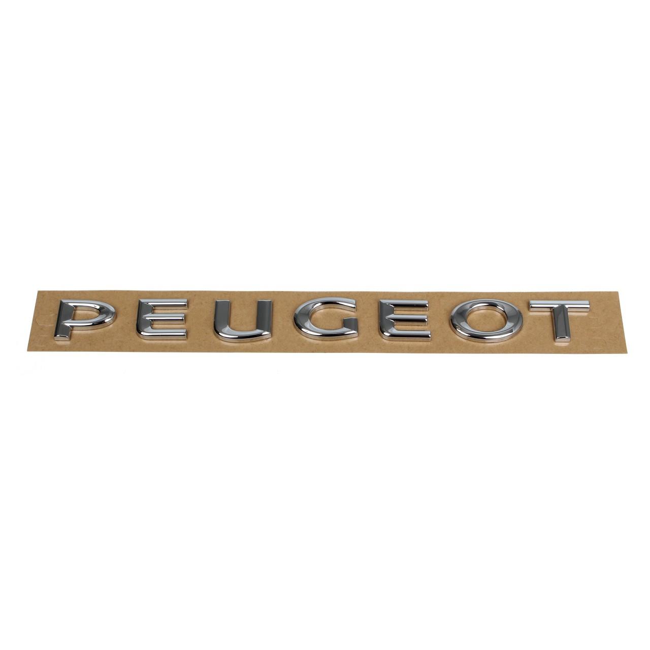 Adesivo emblema posteriore logo Peugeot originale 3008 MPV (8666CG)