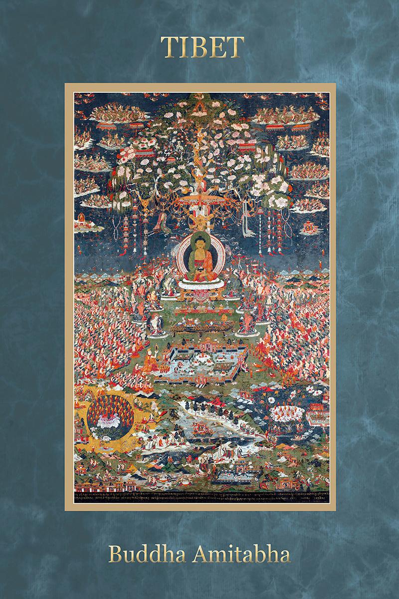 Tibet, buddha Amitabha, budda, Amitabha, religione, filosofia ,buddismo, mantra, mudra, benessere spirituale, beatitudine, meditazione,