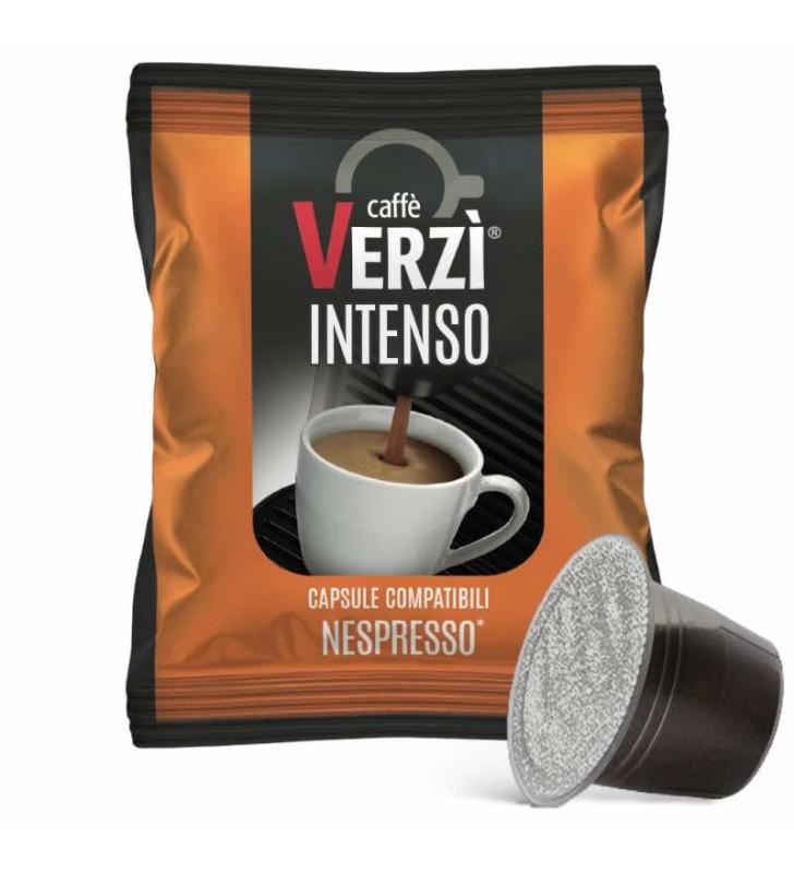100 CAPSULE CAFFÈ VERZÌ MISCELA INTENSO COMPATIBILI NESPRESSO
