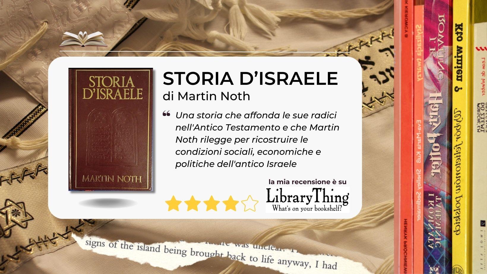 Le radici bibliche della Storia di Israele di Martin Noth. Un altro punto di osservazione.