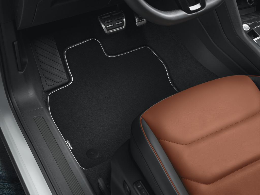 Set tappetini tessuto premium Volkswagen Tiguan AD1 (2016-2022) 5NB061270WGK