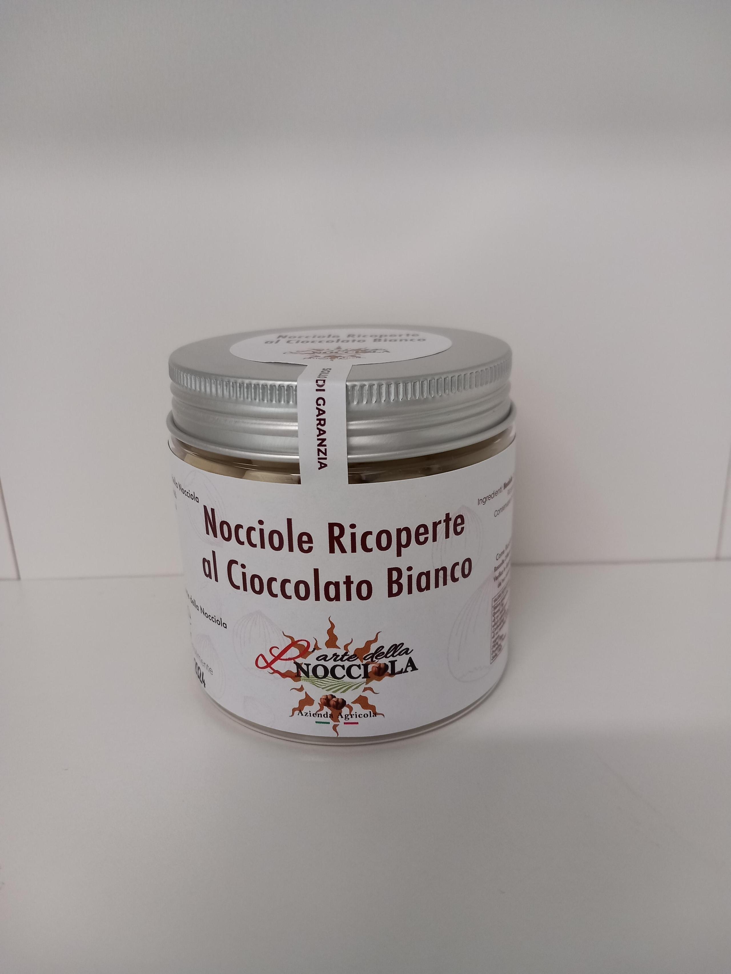 Nocciole Ricoperte al Cioccolato Bianco (Novita ) /White Chocolate Covered Hazelnuts