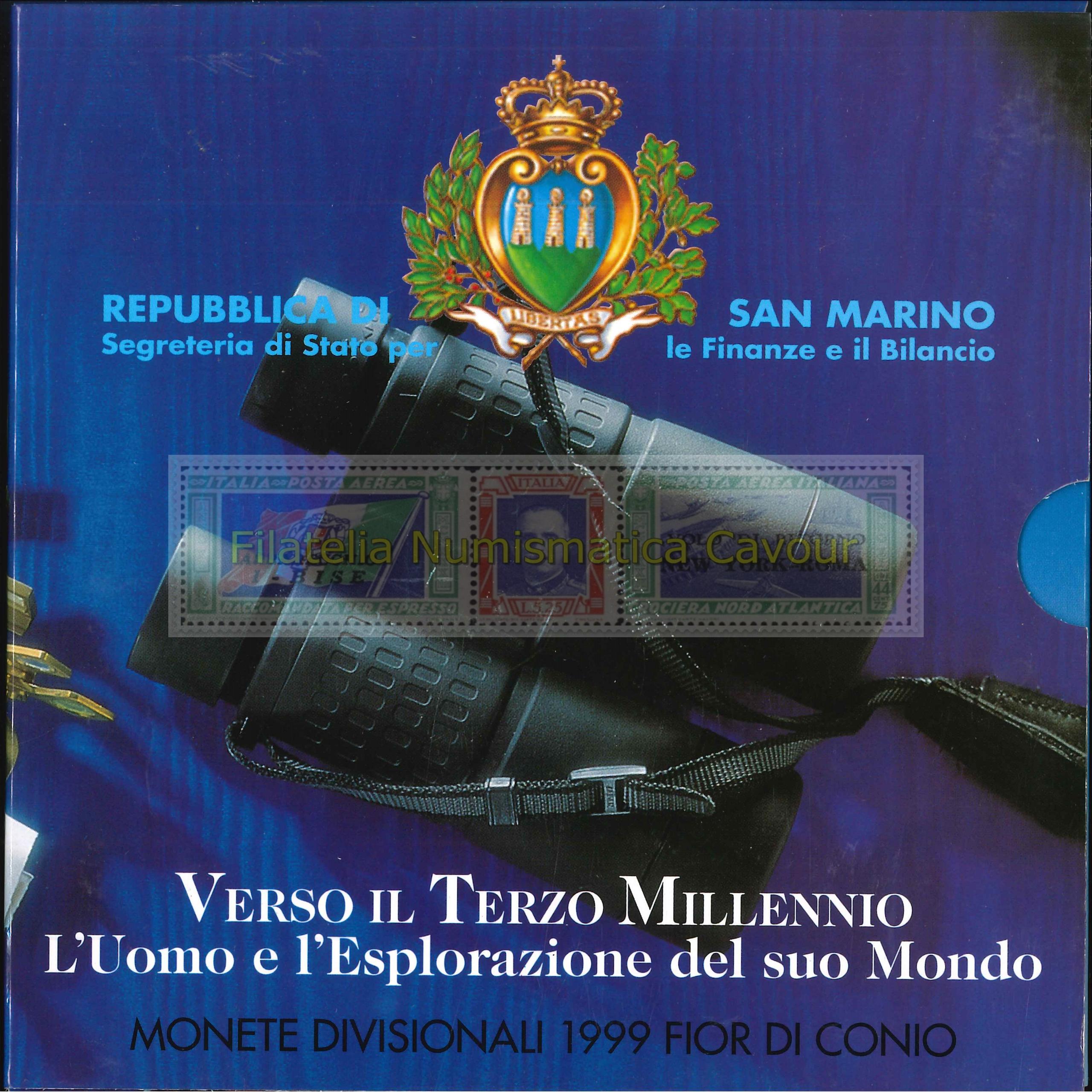 1999 - FDC DIVISIONALE + 1000 L. ARGENTO