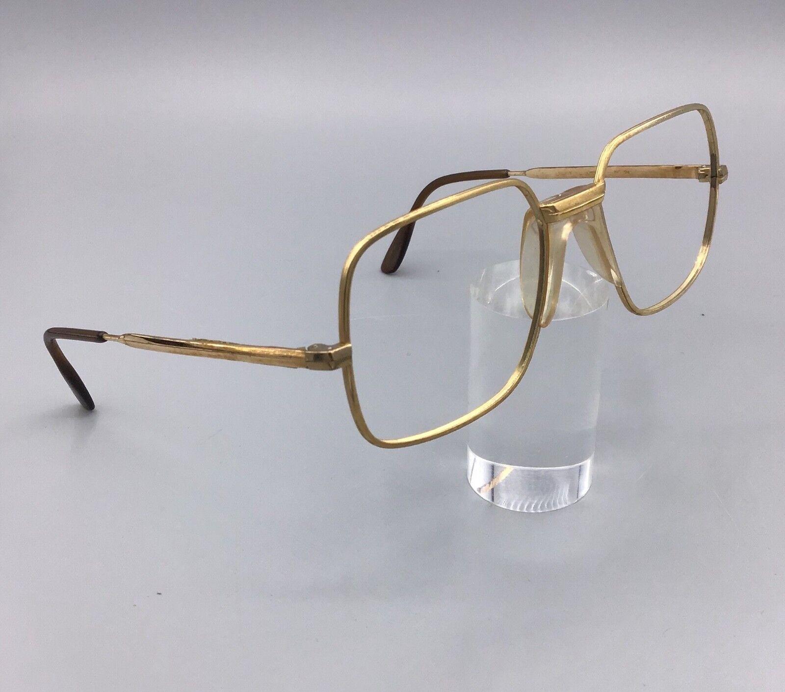 L´ Amy occhiale vintage Lunettes brillen Eyewear gold laminated