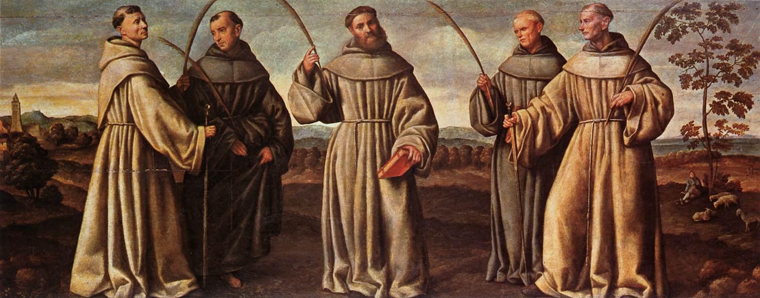 I Protomartiri francescani in un dipinto di Bernardino Licinio (1524)