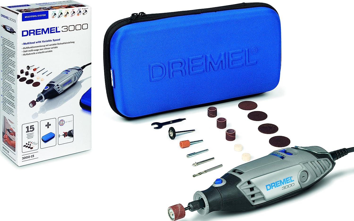 69150- DREMEL® trapano 3000 (3000-15) + 15 accessori