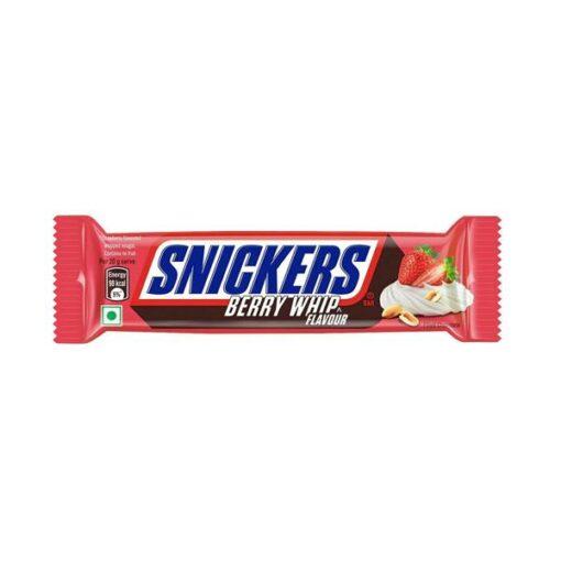 Snickers Berry Whip – Barretta al cioccolato e fragola