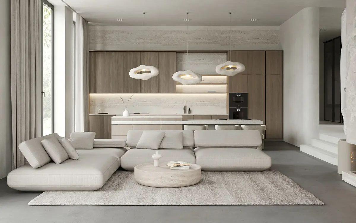 Cozy Eco Chic Interior Inspo, Elisa Berger Design Studio Lugano, Furniture, Home Decor