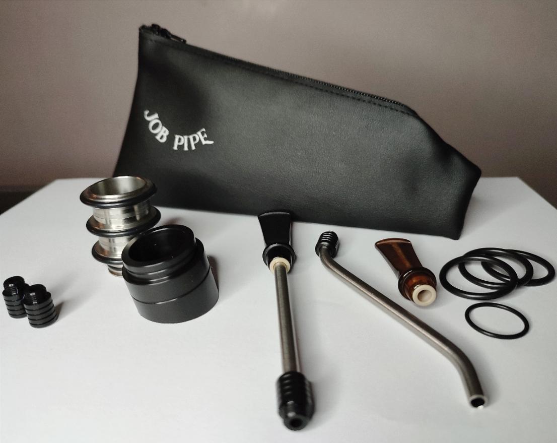 Bud Of Steel Black Delrin Doppio Cannello New Inox Gruppo 3