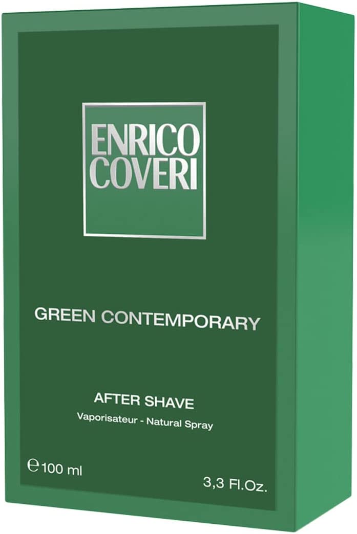 Enrico Coveri Green Contemporary After Shave Uomo 100ml