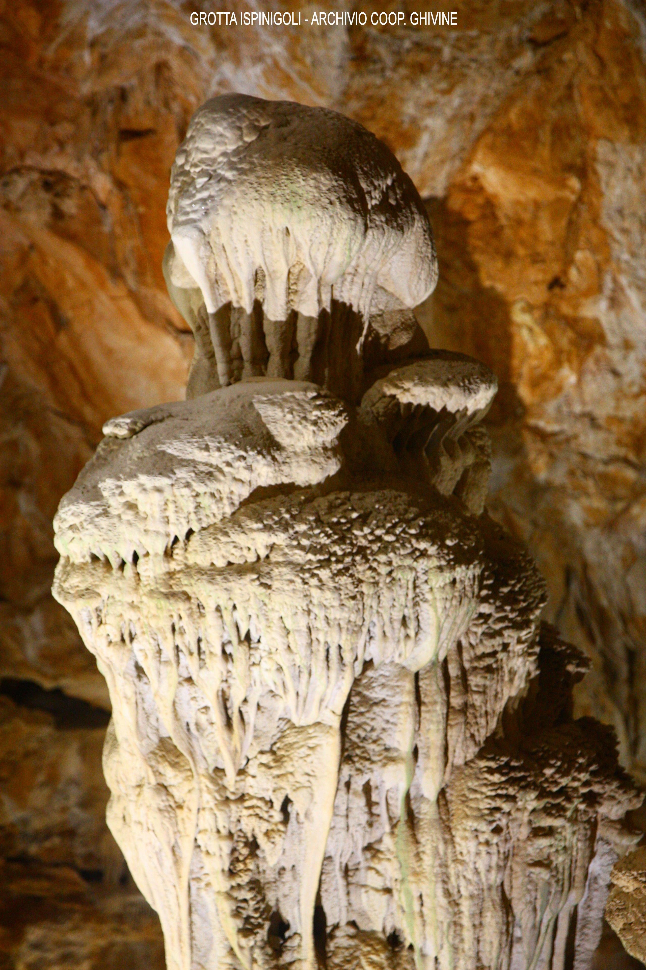 Ispinigoli Cave stalagmites