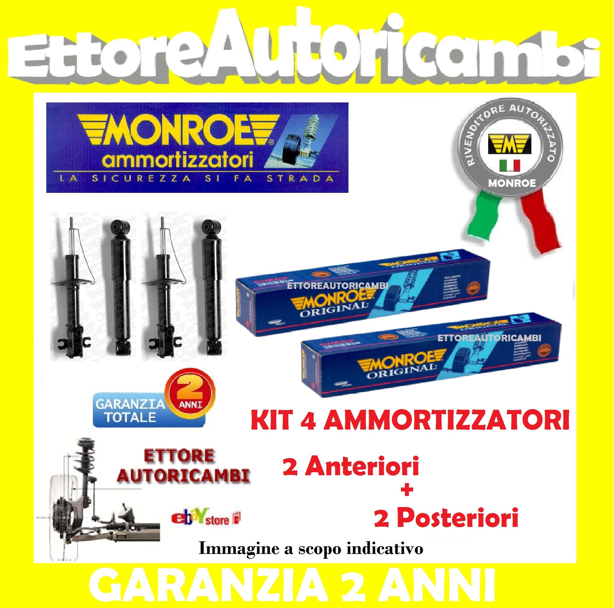 4 AMMORTIZZATORI MONROE ALFA ROMEO 156