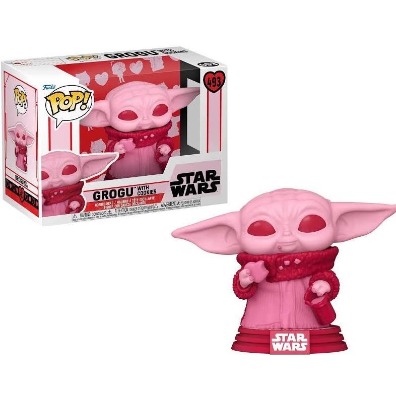 Funko Pop 493 - Grogu with Cookies (Bobble Head)