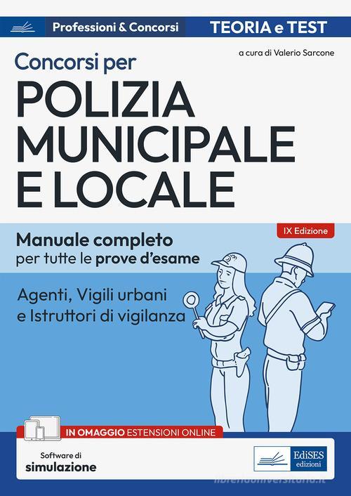 EDISES  -  POLIZIA MUNICIPALE E LOCALE - TEORIA