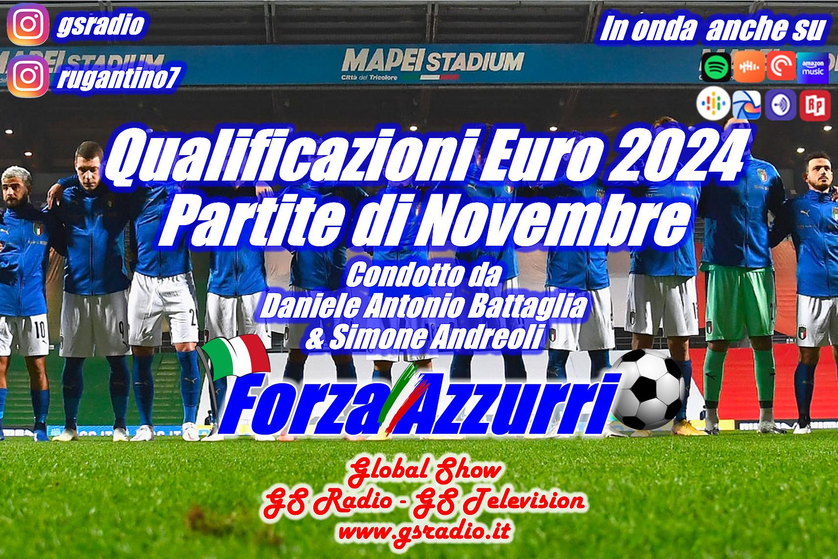 8 - Qualificazioni Euro 2024 Partite di Novembre