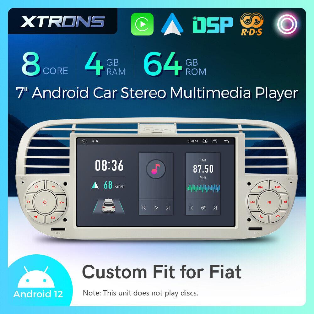 CARTABLET AUTORADIO NAVIGATORE FIAT 500, 500 ABARTH DAL 15 ANDROID 11