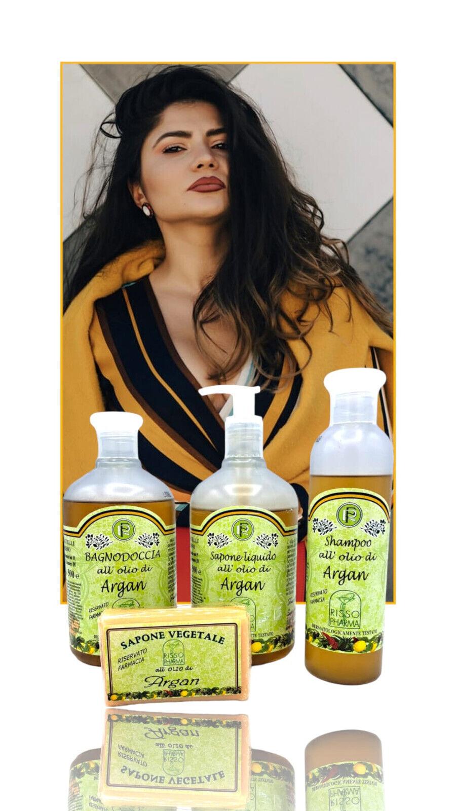 Set Bagno all'Olio di Argan - Quattro Prodotti Fratelli Risso