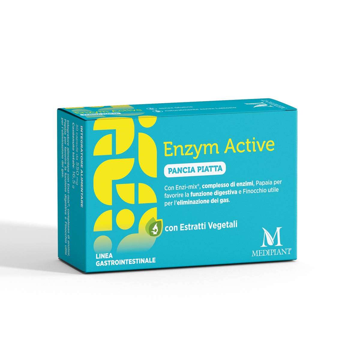 Enzym Active Pancia Piatta