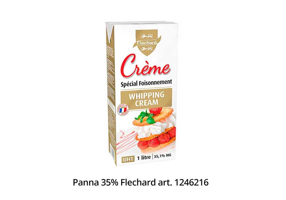 Panna Flechard: realizzata col 35% di MG