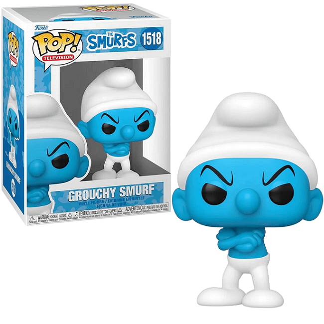 Funko Pop 1518 - Grouchy Smurf