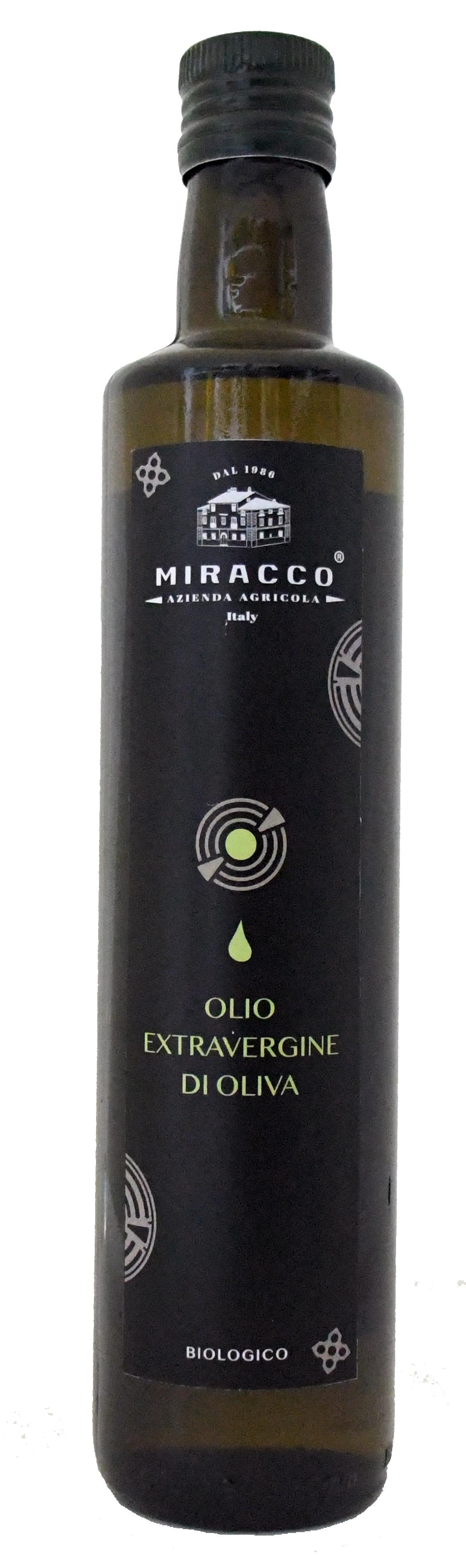 Olio Extravergine di Oliva Italiano - Biologico Prodotto in Calabria - Estratto a Freddo -  Bottigli