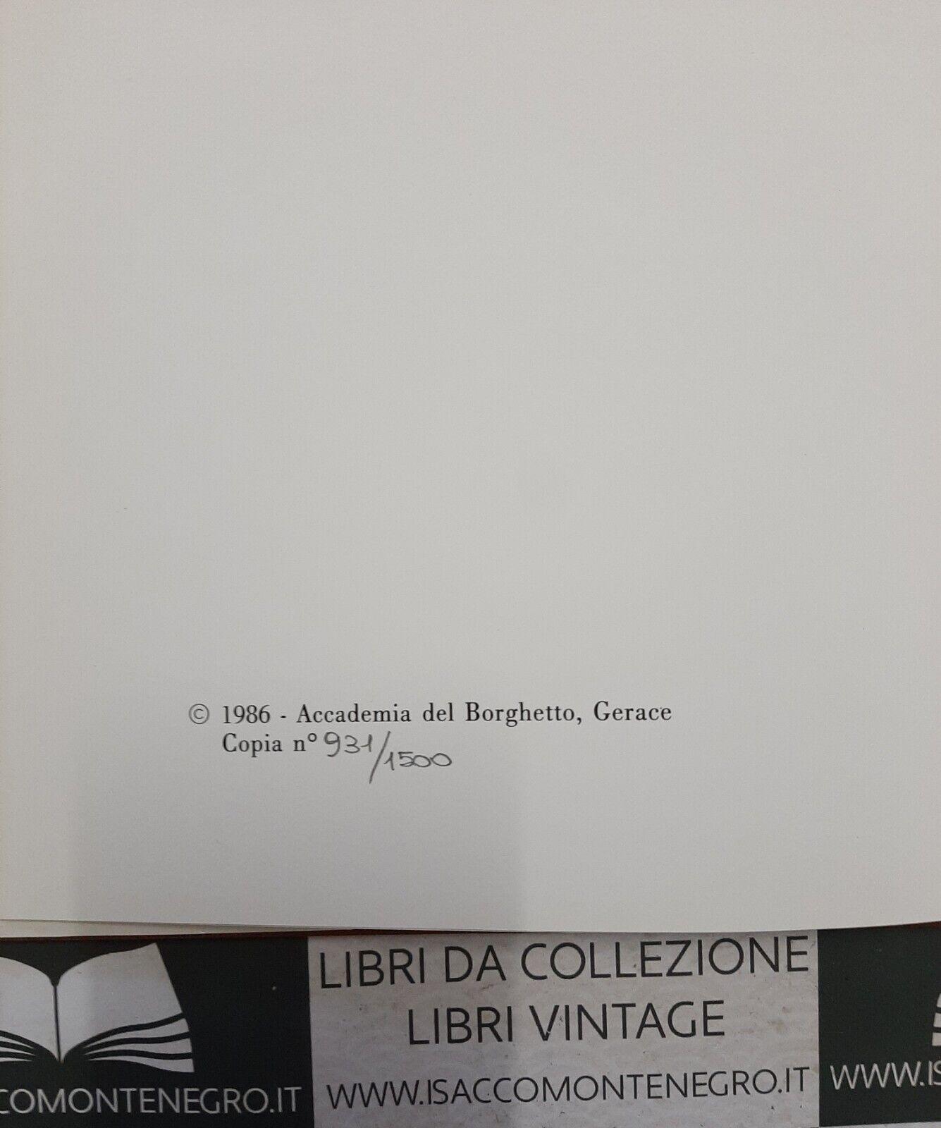 La Rupe di Gerace Calabria Borghetto Editore