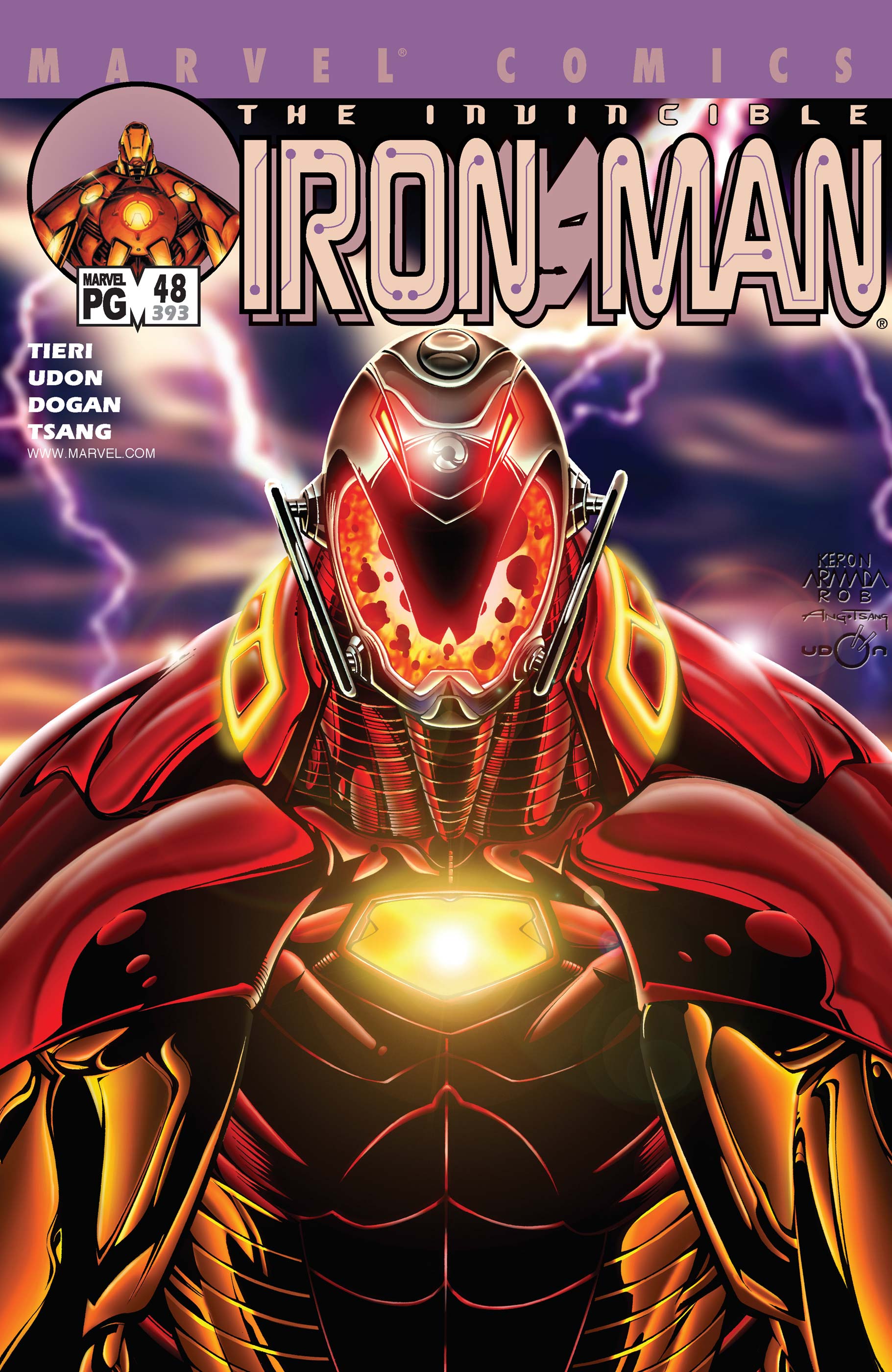 IRON MAN #48#49#50 - MARVEL COMICS (2002)