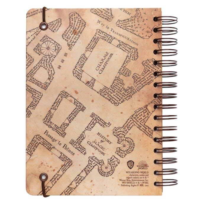 Quaderno Anelli Harry Potter - Mappa del Malandrino