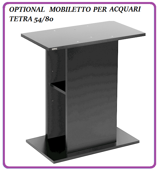 HOBBY... ACQUARIOFILIA... Mobiletto per  acquari TETRA 54 / 80 LITRI