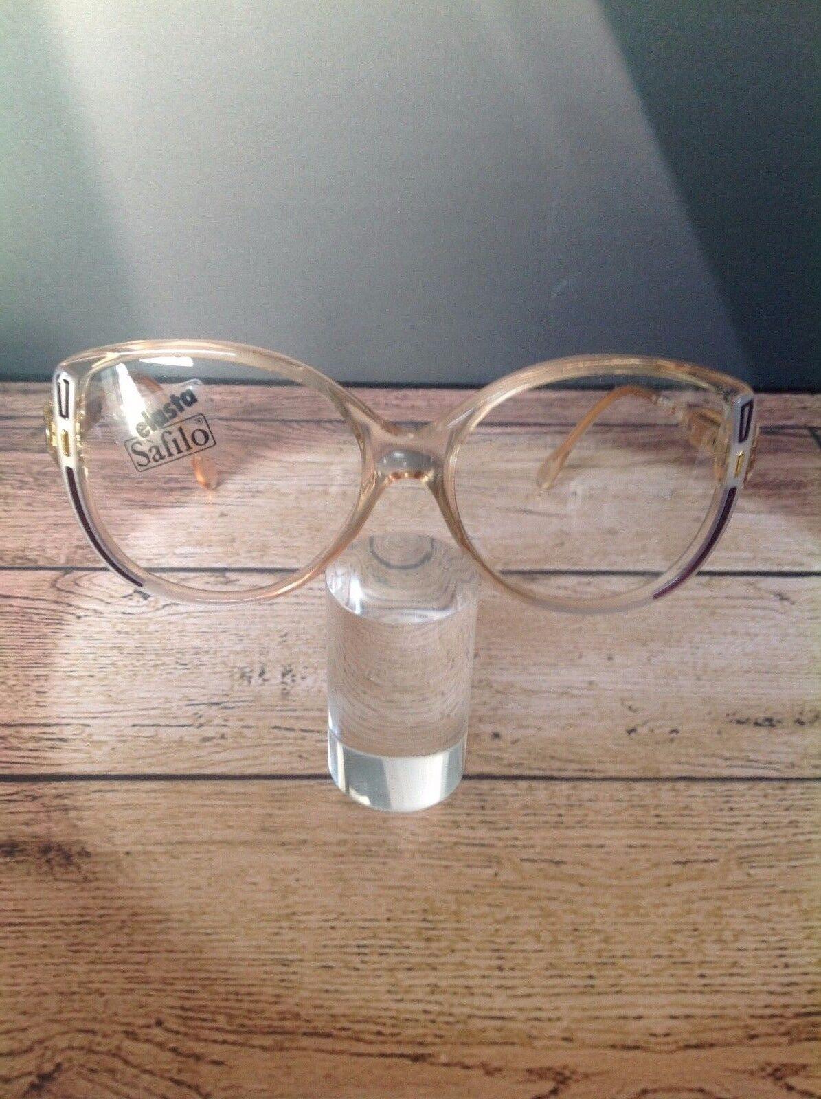 SAFILO occhiale vintage ELASTA 5059 18A EYEWEAR LUNETTES BRILLEN Made in Italy