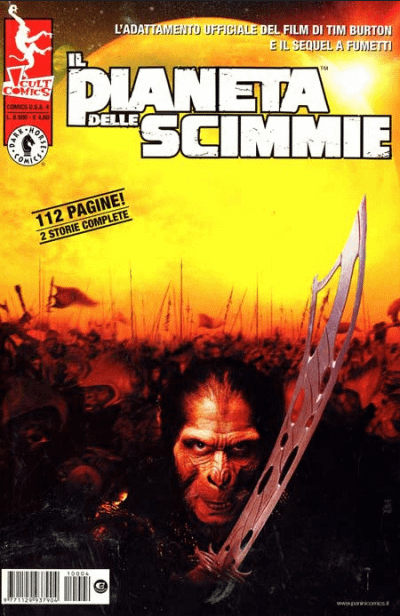 PIANETA DELLE SCIMMIE. COMICS USA #4 - PANINI COMICS (2001)