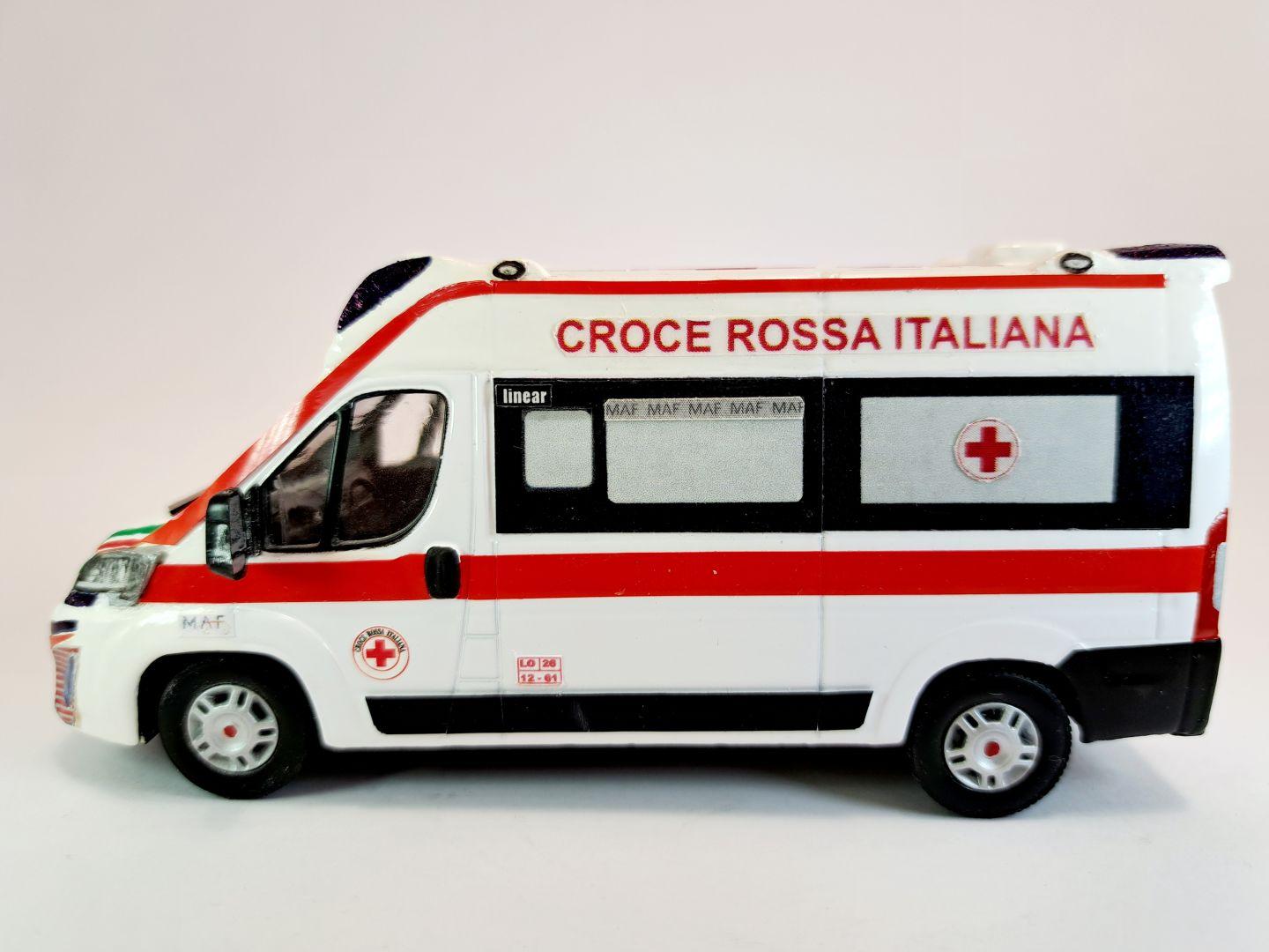 FIAT DUCATO X290 CROCE ROSSA ITALIANA LODI