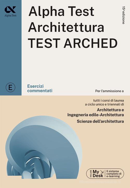 ALPHA TEST  -  AREA UMANISTICA - ARCHITETTURA ARCHED. ESERCIZI COMM. 2024/2025