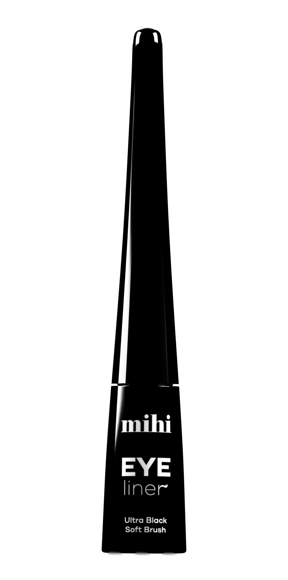 Eyeliner. Eyeliner Ultra Black Pennello morbido