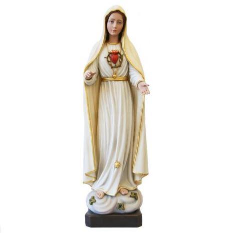 Madonna di Fatima - Apparizione. Statua in vetroresina - dipinta a olio