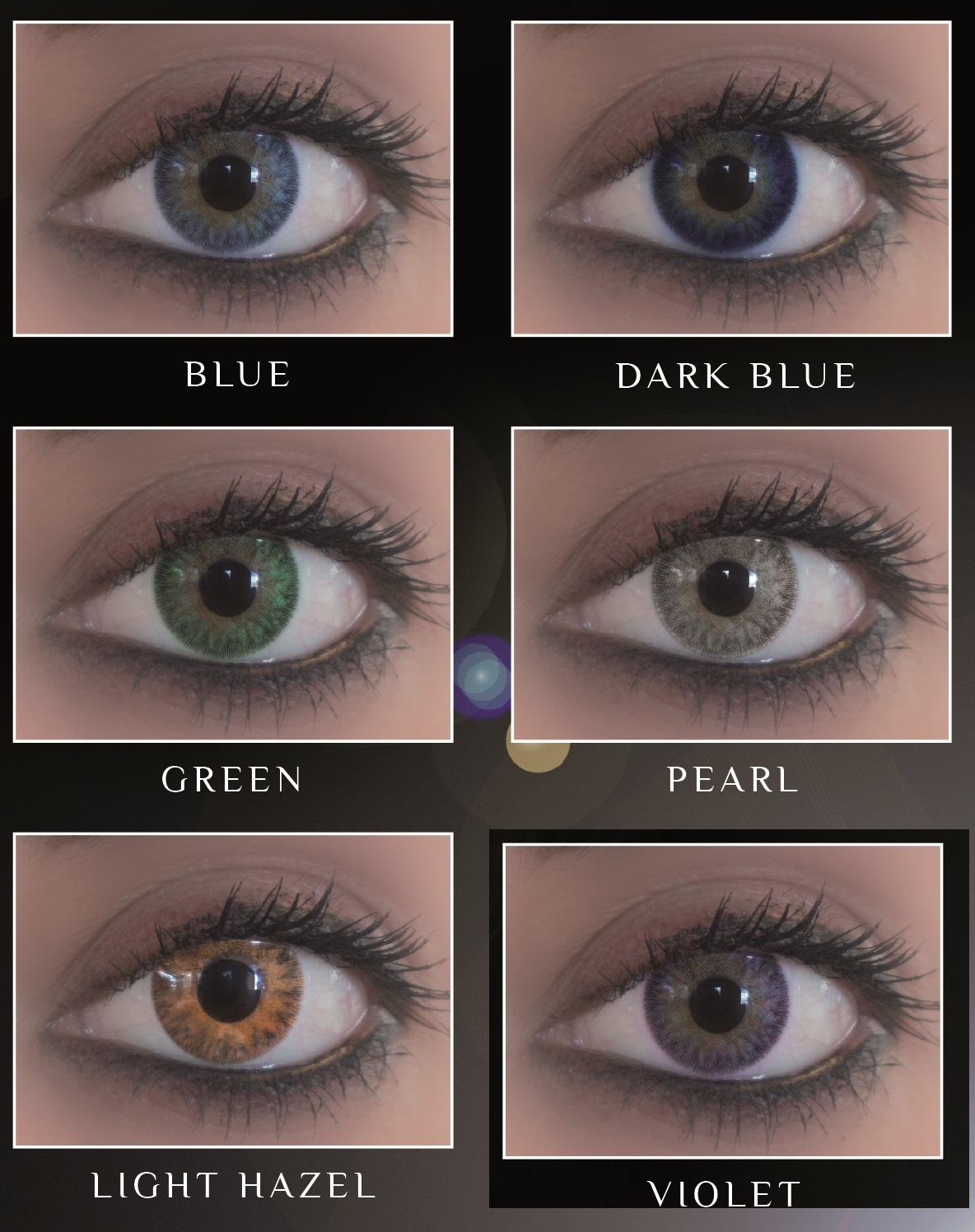 Contact Lenses Pretty Eyes Young Monthly Color 0 power