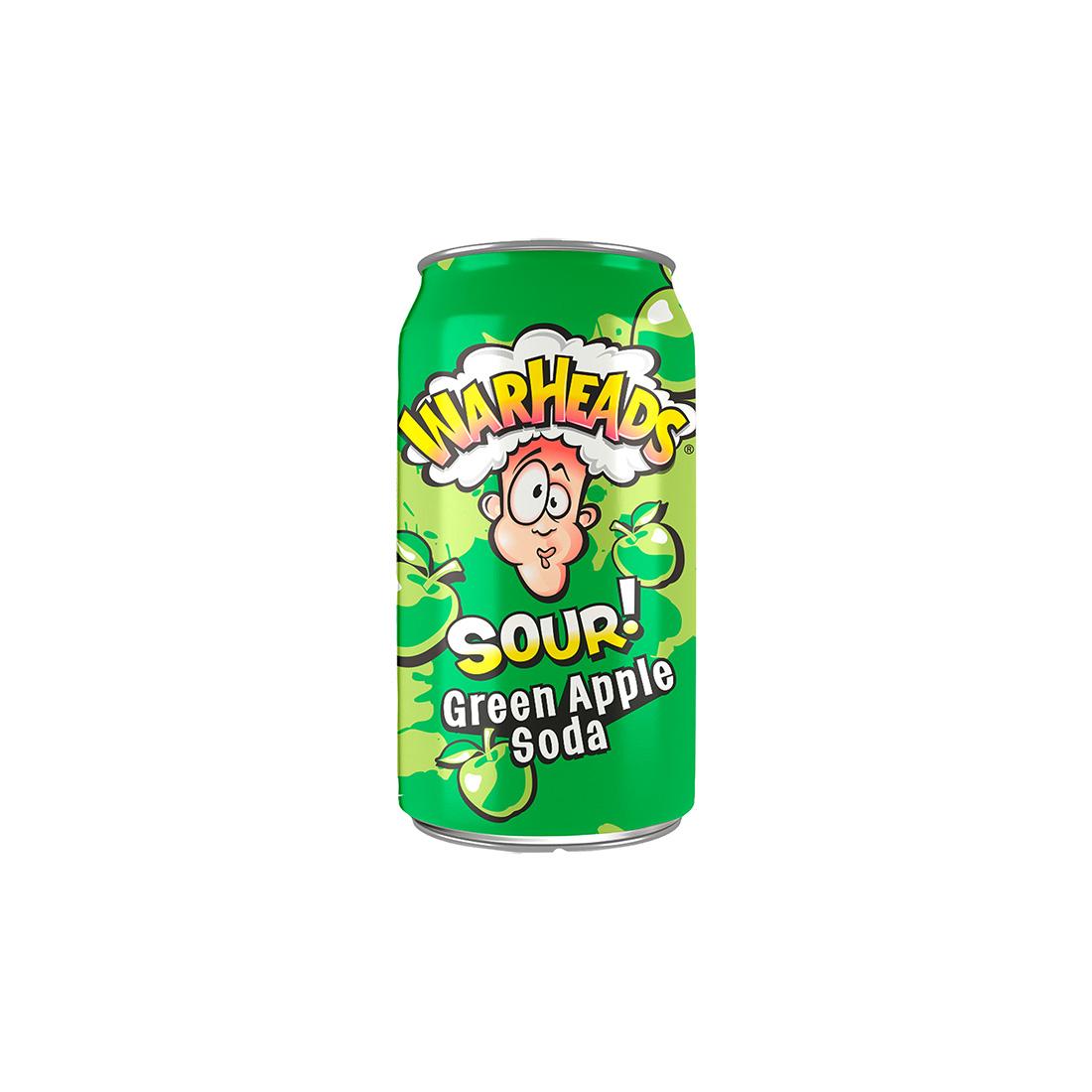 Warheads Green Apple Sour Soda