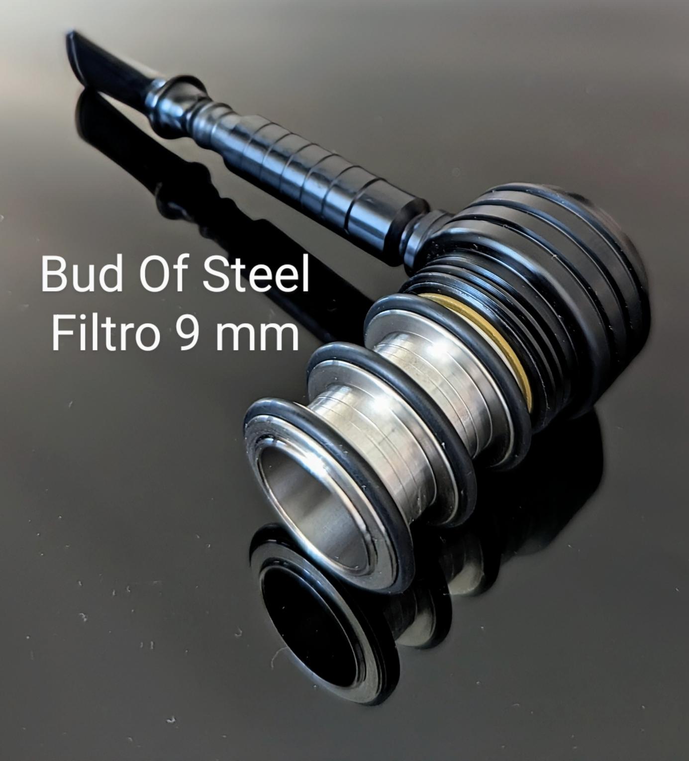 Job Pipe Bud Of Steel Gruppo 2 Filtro 9 mm e Ultra Short Brucianaso no filtro