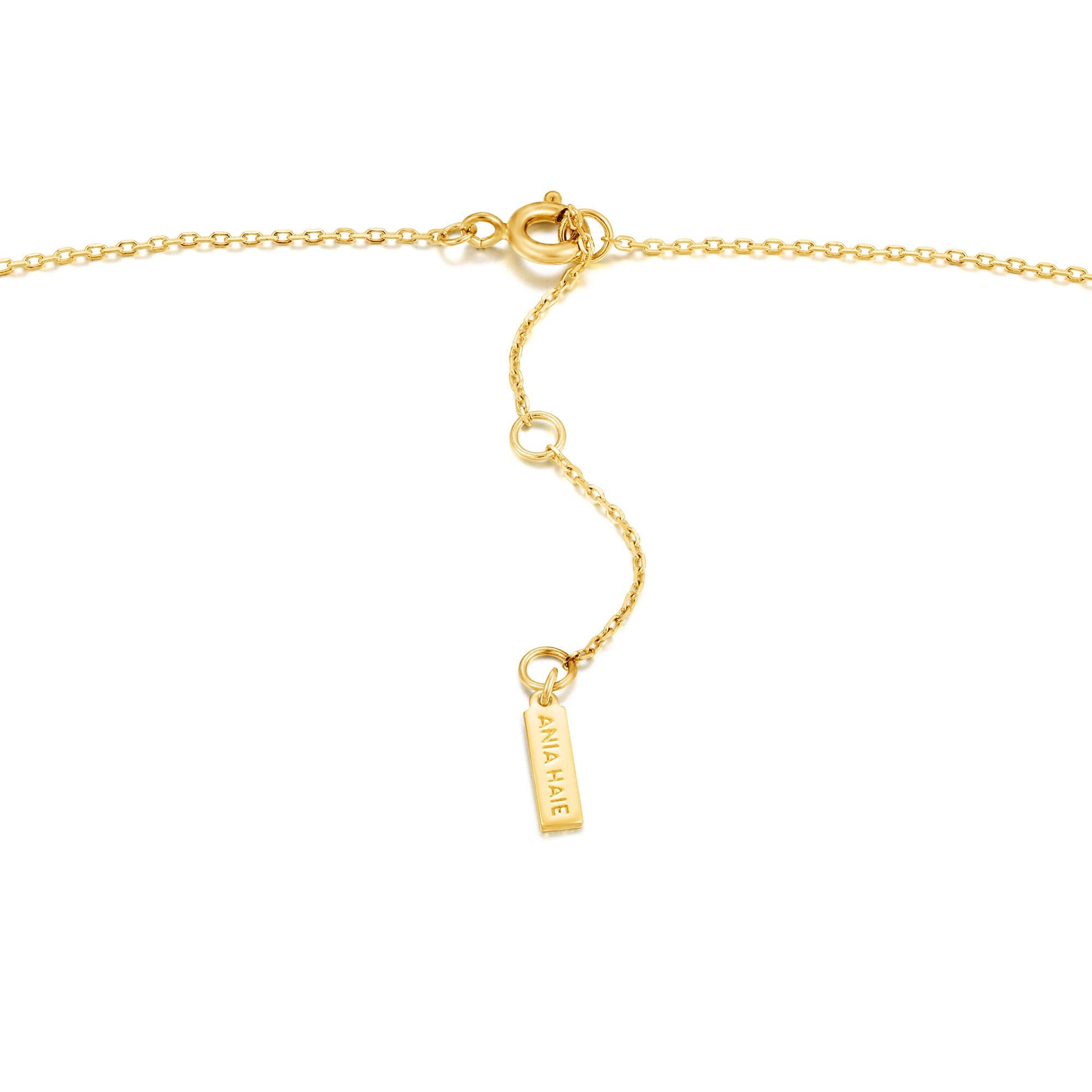 Gold Mother Of Pearl Emblem Necklace Ania Haie