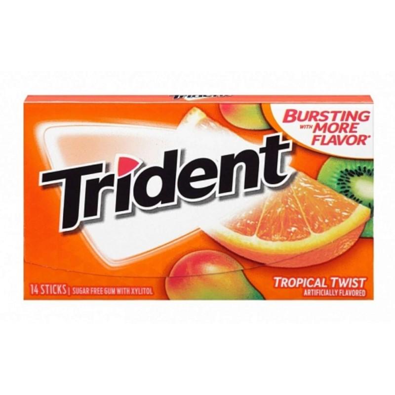 Trident Chewing Gum ai Frutti Tropicali