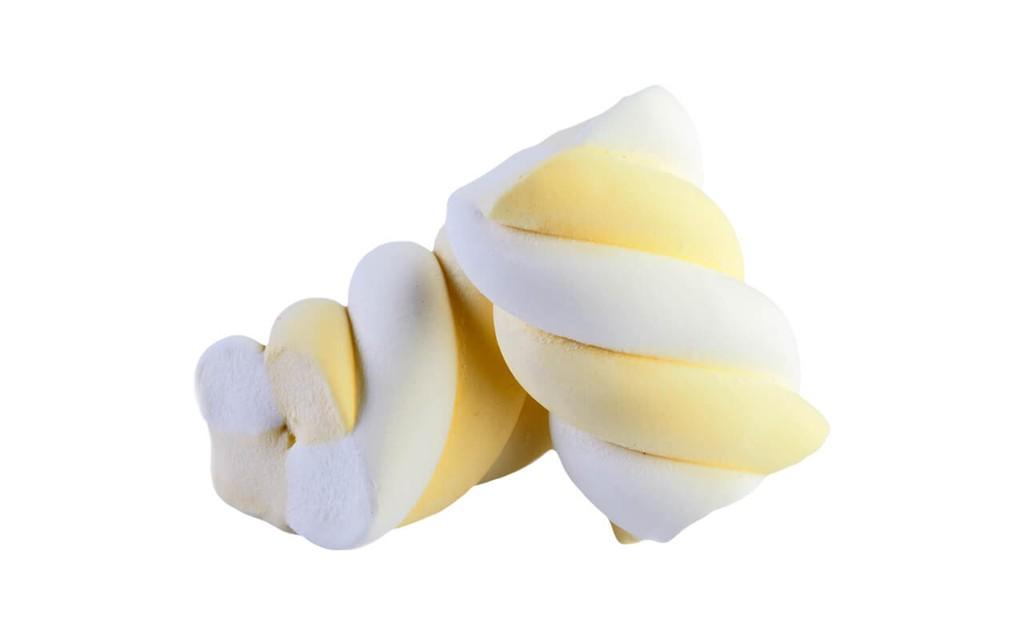 TRECCIA BIANCO-GIALLO 4 G PEZZO, 1 KG