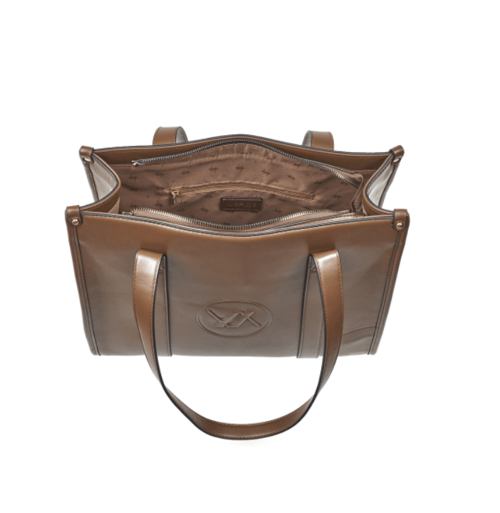 VerdeFashion Borsa donna modello Shopping 16-7571