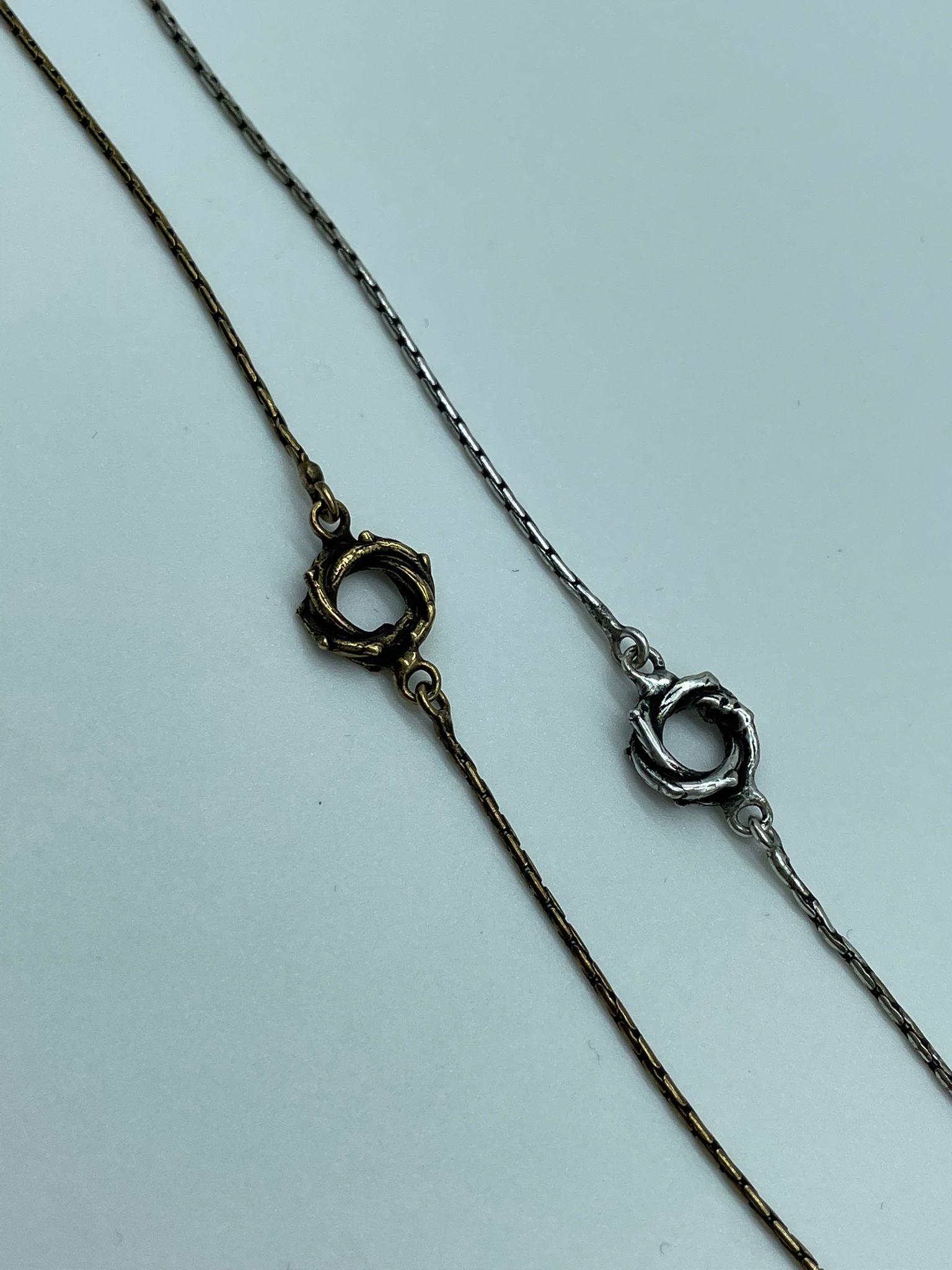 MICRO CORONA DI SPINE COLLANA