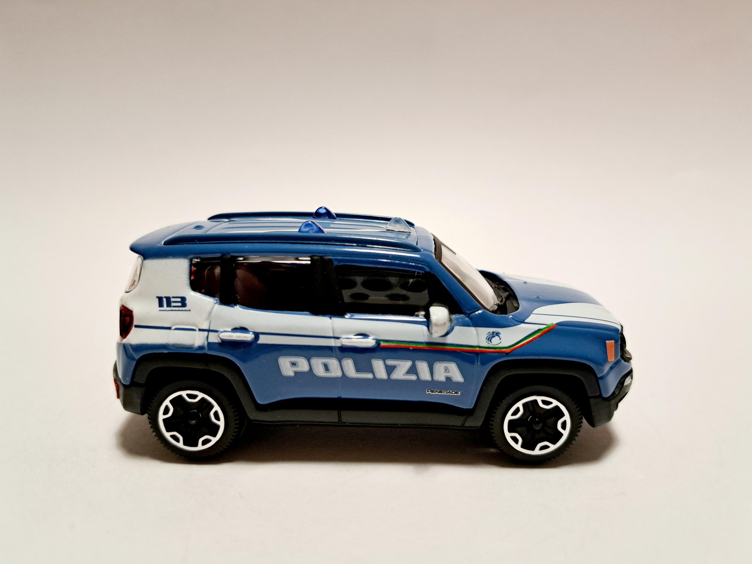 JEEP RENEGADE POLIZIA DI STATO REPARTO PREVENZIONE CRIMINE