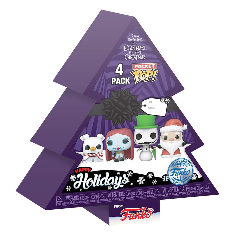 Funko Pocket POP 4pack The Nightmare Before Christmas