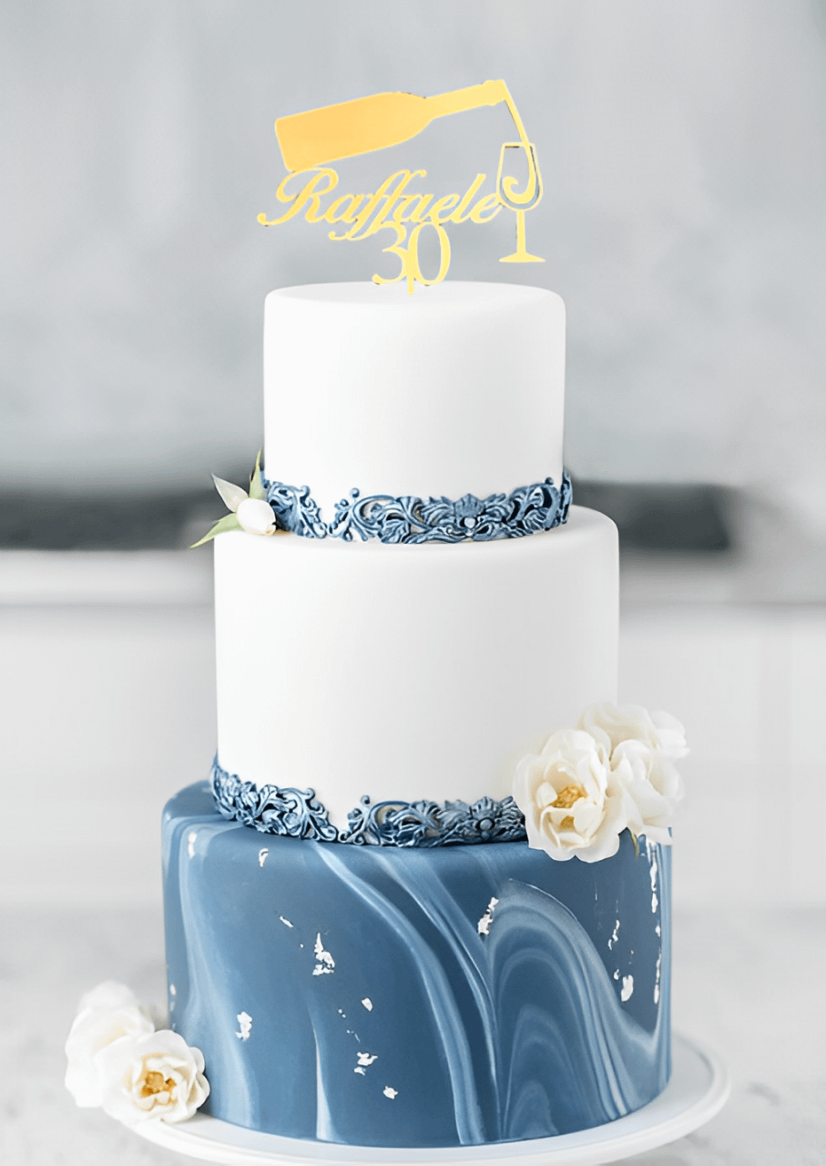 Cake topper per compleanno